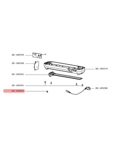 Guide Cordon pour Grille Pain Ultra Compact Seb