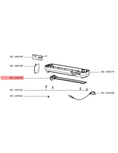 Tiroir Blanc pour Grille Pain Ultra Compact Seb
