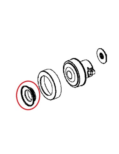 Joint Moteur Avant pour Aspirateur Rowenta