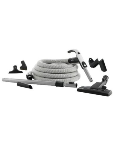 Kit Flexible 9m avec Commande Poignée Filaire pour Aspirateur Centralisé Sopra 260 Nilfisk