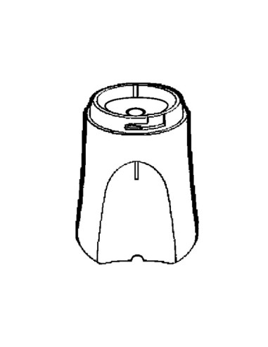 Corps Rouge pour Blender Mini Multi Moulinex