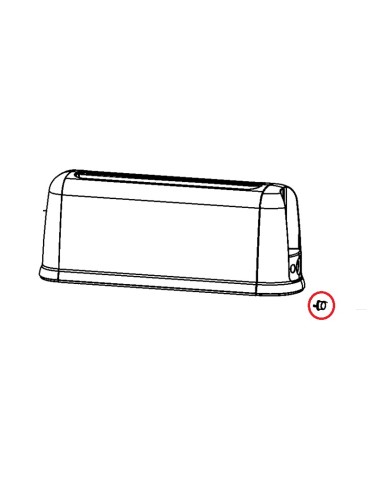 Bouton Stop pour Grille Pain Moulinex 