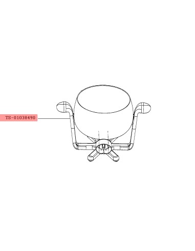 Support Caquelon pour Appareil à Fondue Moulinex 