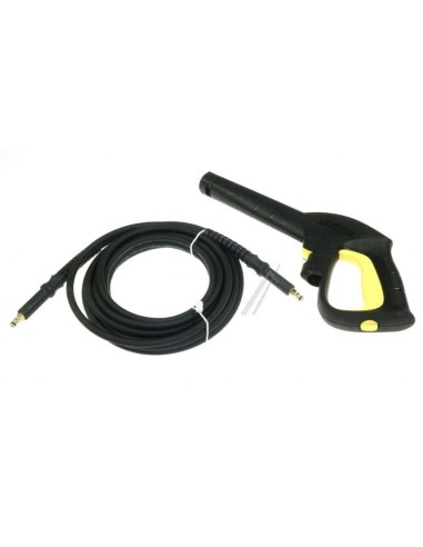 Ensemble Poignée Pistolet + Flexible + Adaptateur pour Nettoyeur Haute Pression K2 ~ K7 Kärcher
