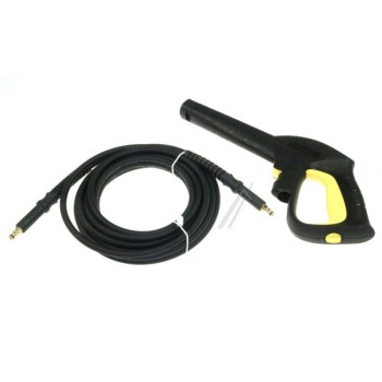 Ensemble Poignée Pistolet + Flexible + Adaptateur pour Nettoyeur Haute Pression K2 ~ K7 Kärcher