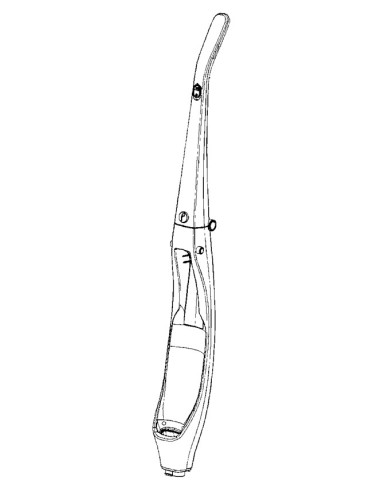 Corps Noir pour Aspirateur Balai Dualio Moulinex