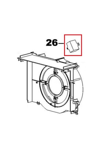 Condensateur pour Déshumidificateur DH25EC-1-26 Alpatec