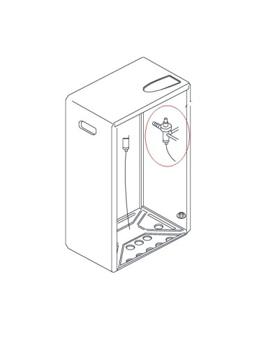 Robinet / Vanne de Sécurité pour Chauffage Catalytique CR 5000 / Elzo 3000 Campingaz