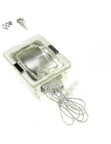 Ensemble Douille + Carter + Joint + Hublot de Lampe pour Cuisinière CI66M Scholtès