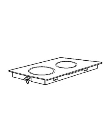 Dessus Vitro pour Plaques de Cuisson TPM21 Brandt