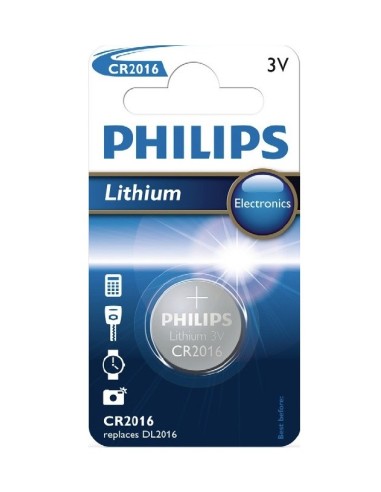 Pile Bouton LITHIUM 3V-75MAH,1-BLISTER Philips