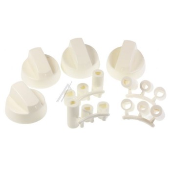 Manettes Universelles Blanche pour Micro-Ondes AVM430 Whirlpool