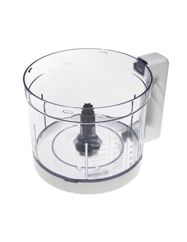 Bol Mélangeur avec Poignée Blanche pour Robots Multifonctions Braun / KENWOOD