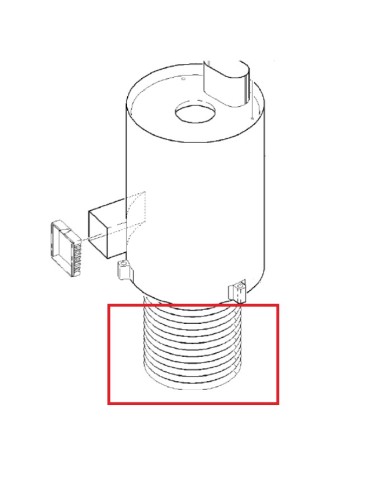 Serpentin pour Nettoyeur Haute Pression HDS 558 C Kärcher