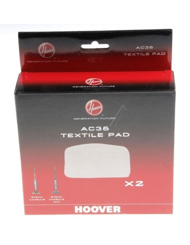 Chiffon de Nettoyage x2 pour Nettoyeur Vapeur CAN1700R Hoover