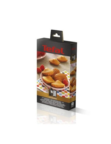Coffret de Plaque à Mini Madeleines avec Livre de Recettes pour Croque-Monsieur Tefal