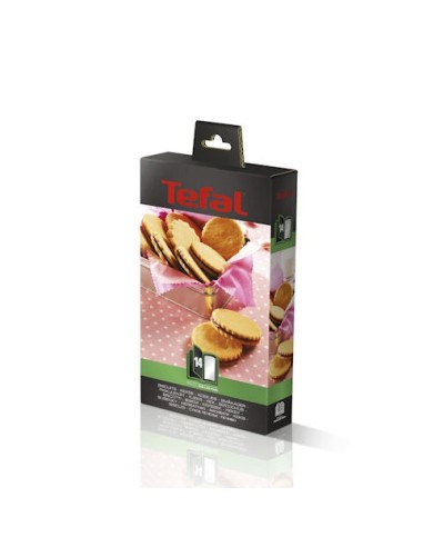 Coffret de Plaque à Biscuits avec Livre de Recettes pour Croque-Monsieur Tefal