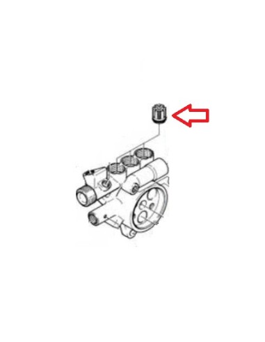 Valve x3 pour Nettoyeur Haute Pression HDS 555 C Kärcher