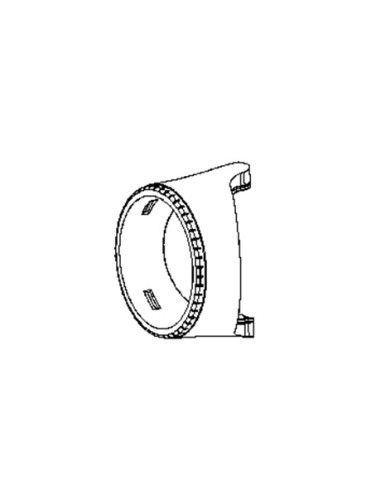 Bague Avant pour Sèche-Cheveux Premium Silence Care AC Calor
