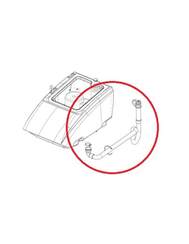 Kit Flexible de Vidange pour Autolaveuse BA751 Nilfisk