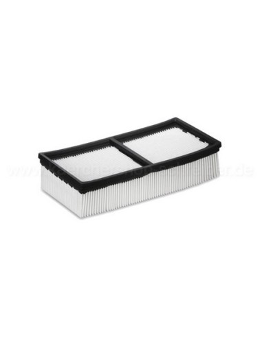 Filtre Plissé Plat PES pour Aspirateur Eau et Poussières NT 65/2 Kärcher