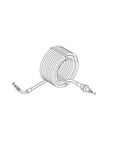 Kit Flexible 9m pour Nettoyeur Haute Pression E 145-3 Nilfisk