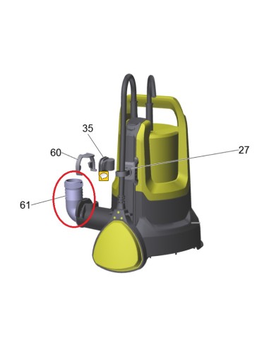 Petit Raccord pour Pompe SP2 Flat Kärcher