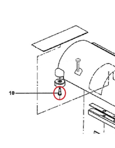 Vis pour Autolaveuse CA 340 Nilfisk