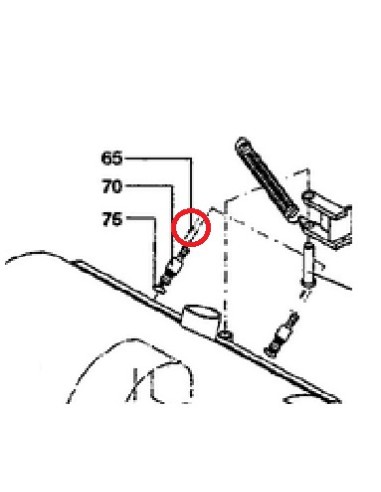 Vis pour Autolaveuse CA 340 Nilfisk