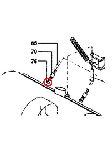 Joint pour Autolaveuse CA 340 Nilfisk