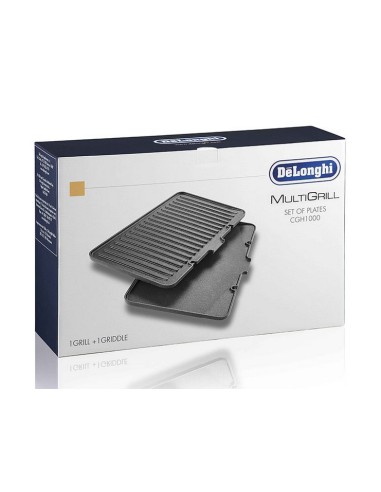 Plaques de Cuisson Grill pour Grill à Viande CGH1012D DELONGHI