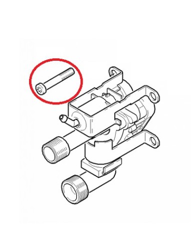 Vis M8x35-8.8-A2E pour Nettoyeur Haute Pression K2.800 Kärcher