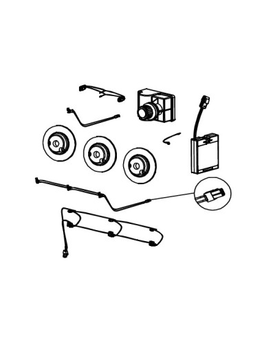 Kit d'Allumage Electronique pour Barbecue Master 3 Series Classic Campingaz