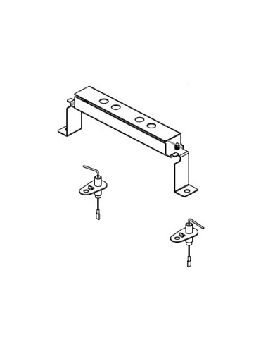 Electrodes + Supports 28 Mb pour Barbecue  Campingaz