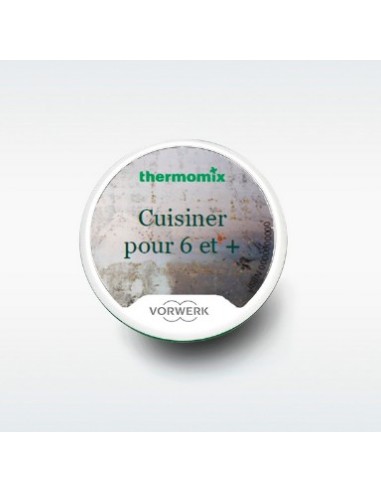 Clef Recette Cuisine pour 6 et + pour Thermomix Vorwerk