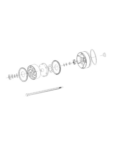 Système Hydraulique pour Pompe Immergée BP4 Deep Well Kärcher