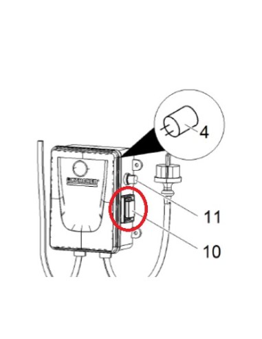 Interrupteur pour Pompe Immergée BP4 Deep Well Kärcher