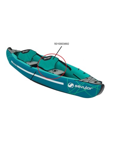 Siège Vert + Vessie pour Kayak Waterton Sevylor 