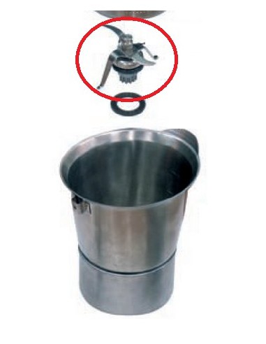 Couteau + Joint pour Robot de Cuisine Cook'in Guy Demarle