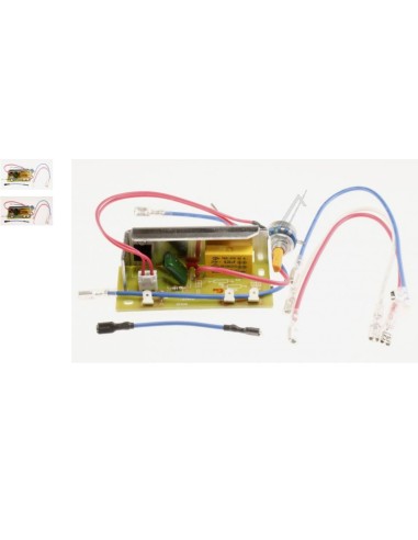 Carte Electronique + Potentiomètre pour Aspirateurs Moulinex