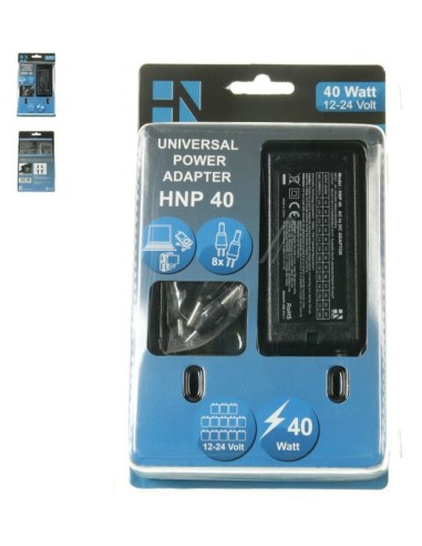 Chargeur D'alimentation Universelle 12V/24V Noir pour Ordinateur Portable THOMSON