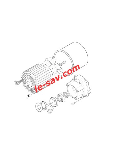 Moteur pour Nettoyeur Haute Pression K3.80MD Kärcher