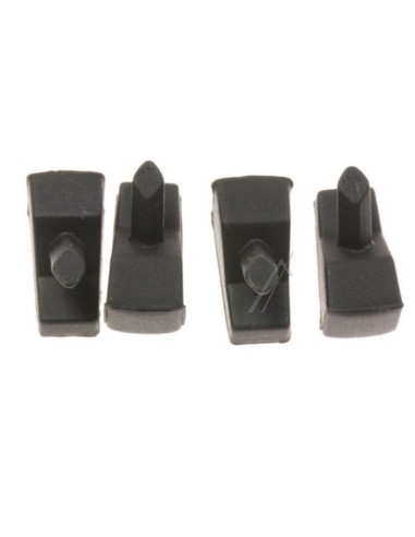 Kit Pieds en Caoutchouc x4 pour Plaque de Cuisson Whirlpool