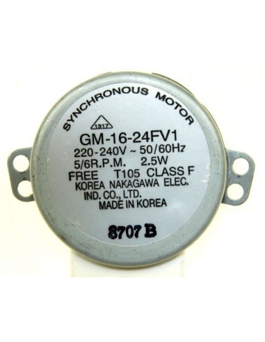 Moteur de Plateau pour Micro-Ondes MW11 Scholtes