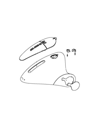 Coque Supérieur pour Nettoyeur Vapeur NN600A Astoria