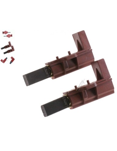 Balai Charbons x2 de Moteur pour Lave-Linge Samsung Vedette