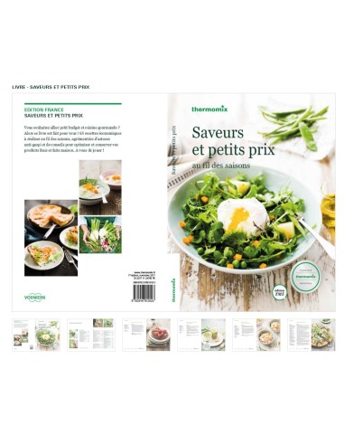 Livre Saveurs et Petit Prix pour Thermomix TM5  Vorwerk