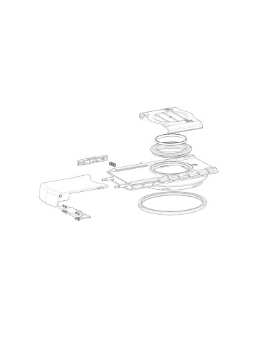 Curseur Complet pour Toilette CT3110 Dometic