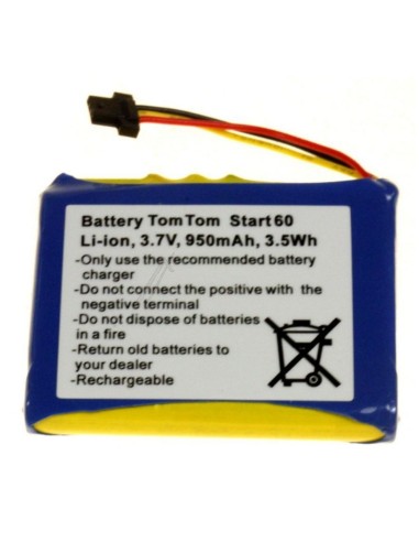 Batterie 3.7V pour GPS S606KF01 Tomtom