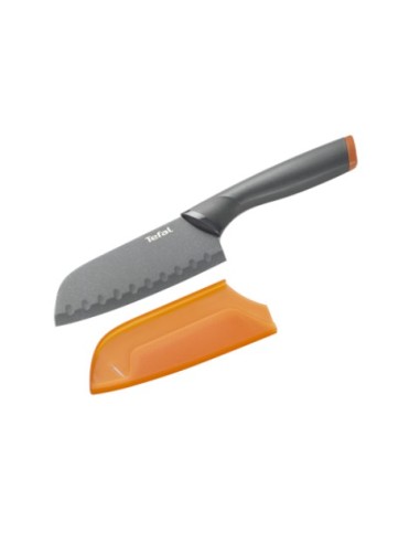 Couteau Santoku 12cm Orange +Protection Fresh Kitchen Tefal 